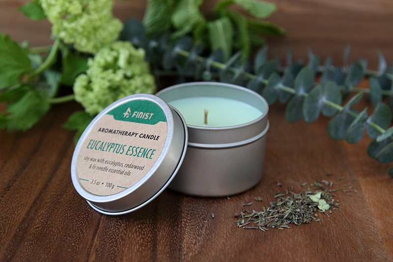 Eucalyptus essence candle image